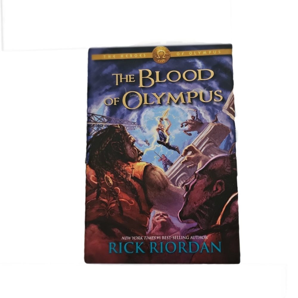 The Blood Of Olympus Hardcover Book